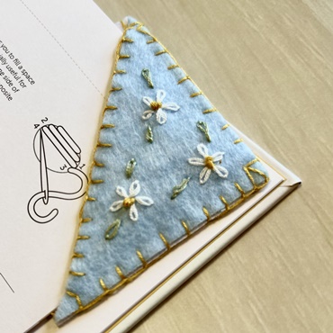 Embroidered Bookmark