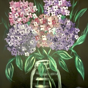 Hydrangeas Painting
