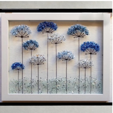 UV Resin Dandelion Frame
