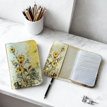 Mini Vinyl Notebook Cover