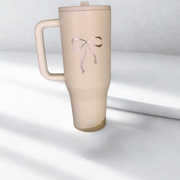 Etching on Stainless Steel Tumbler