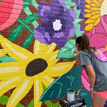 Mural Painting 101 Demonstration