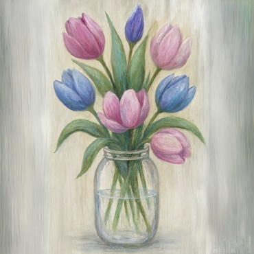 Tulips Painting